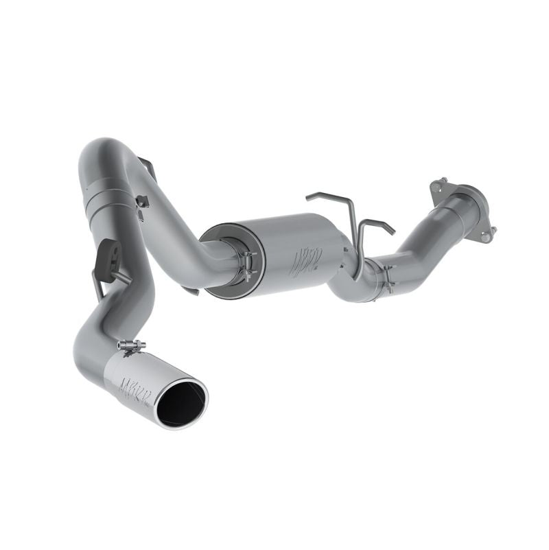 MBRP 07-10 Chevy/GMC 2500HD PU 6.0L V8 3.5in Single Side Exit Alum Cat Back Perf Exhaust - Black Ops Auto Works