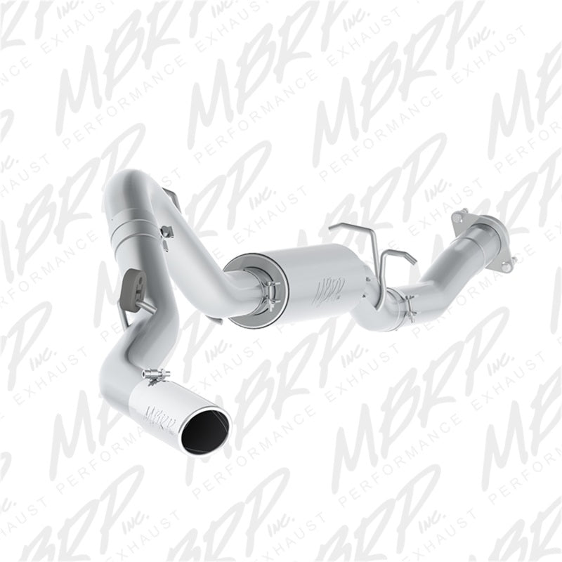 MBRP 07-10 Chevy/GMC 2500HD PU 6.0L V8 3.5in Single Side Exit Alum Cat Back Perf Exhaust - Black Ops Auto Works