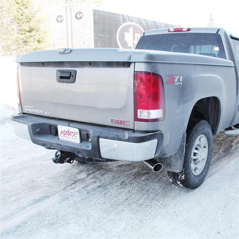 MBRP 07-10 Chevy/GMC 2500HD PU 6.0L V8 3.5in Single Side Exit Alum Cat Back Perf Exhaust - Black Ops Auto Works