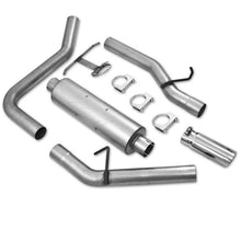 Load image into Gallery viewer, MBRP 08-12 Ford F-250/F-350 5.4L V8/6.8L V10/6.2L V8 CC-SB/EC-LB 3in Cat Back Single Side Exit Alum - Black Ops Auto Works