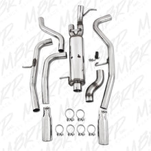 Load image into Gallery viewer, MBRP 09-11 Chev/GMC Colorado/Canyon 5.3L V8 EC/CC-SB Cat Back Dual Split Rear Exit T409 - Black Ops Auto Works