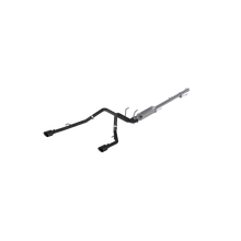 Load image into Gallery viewer, MBRP 09-14 Dodge Ram 1500 5.7L Cat-Back Dual Split Rear (Through Stock Bumper) AL - Black - Black Ops Auto Works