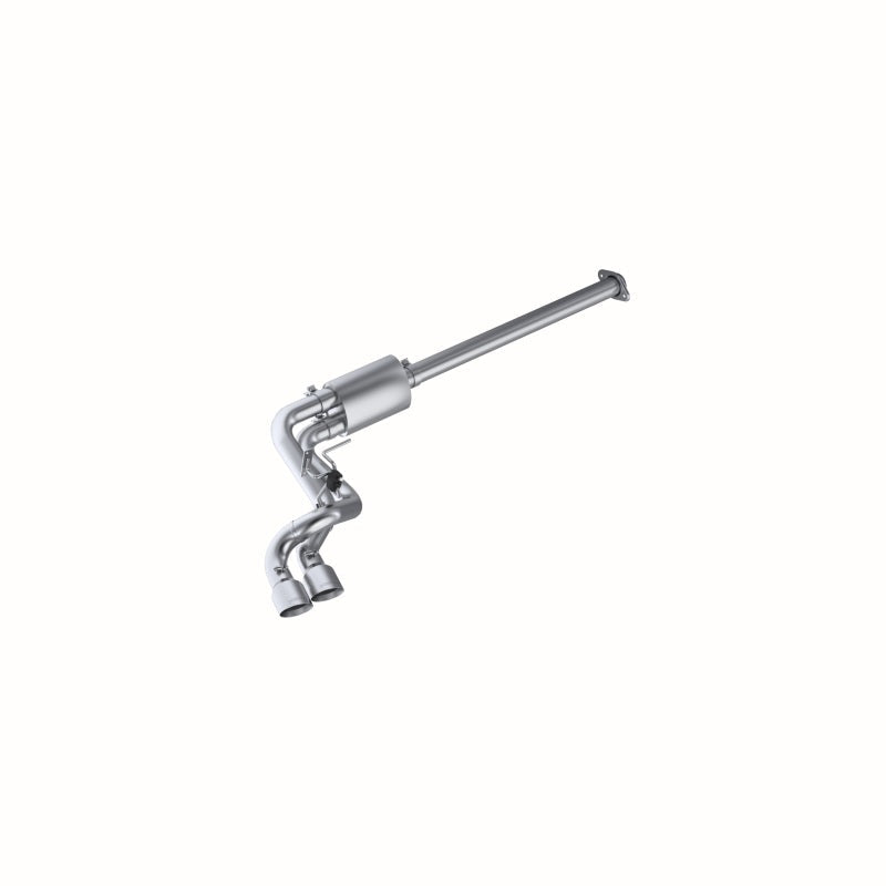 MBRP 09-14 Ford F150 Pre-Axle 4.5in OD Tips Dual Outlet T409 3in Cat Back Exhaust - Black Ops Auto Works