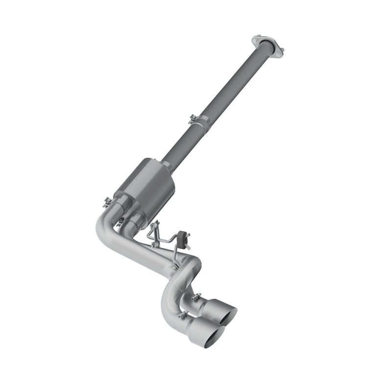 MBRP 09-14 Ford F150 Pre-Axle 4.5in OD Tips Dual Outlet T409 3in Cat Back Exhaust - Black Ops Auto Works