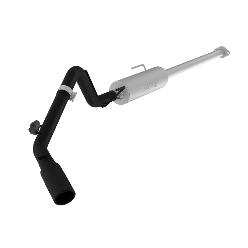 MBRP 09-14 Toyota Tacoma 4.0L EC/CC Cat-Back Single Exit AL - Black - Black Ops Auto Works