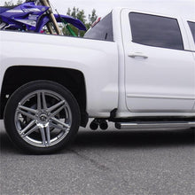 Load image into Gallery viewer, MBRP 09+ Chevrolet Silverado 1500 3in Cat Back Pre-Axle Dual Outlet w/ 4in Tip - AL - Black Ops Auto Works