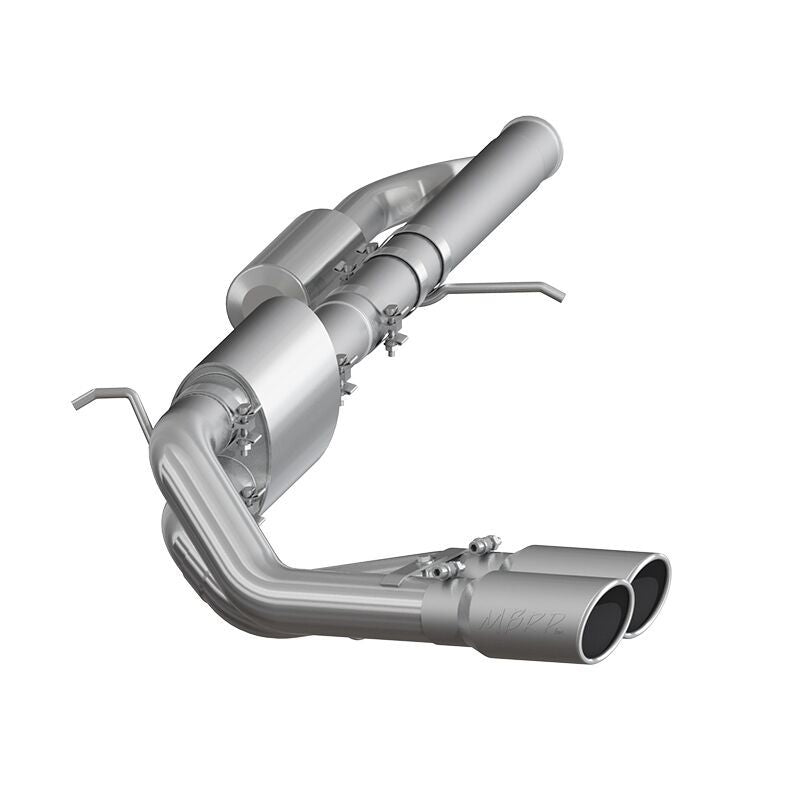 MBRP 09+ Chevrolet Silverado 1500 3in Cat Back Pre-Axle Dual Outlet w/ 4in Tip - AL - Black Ops Auto Works