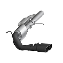 Load image into Gallery viewer, MBRP 09+ Chevrolet Silverado 1500 3in Cat Back Pre-Axle Dual Outlet w/ 4in Tip - Black - Black Ops Auto Works