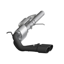 Load image into Gallery viewer, MBRP 09+ Chevrolet Silverado 1500 3in Cat Back Pre-Axle Dual Outlet w/ 4in Tip - Black - Black Ops Auto Works