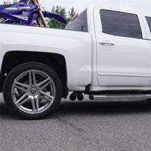 Load image into Gallery viewer, MBRP 09+ Chevrolet Silverado 1500 3in Cat Back Pre-Axle Dual Outlet w/ 4in Tip - Black - Black Ops Auto Works