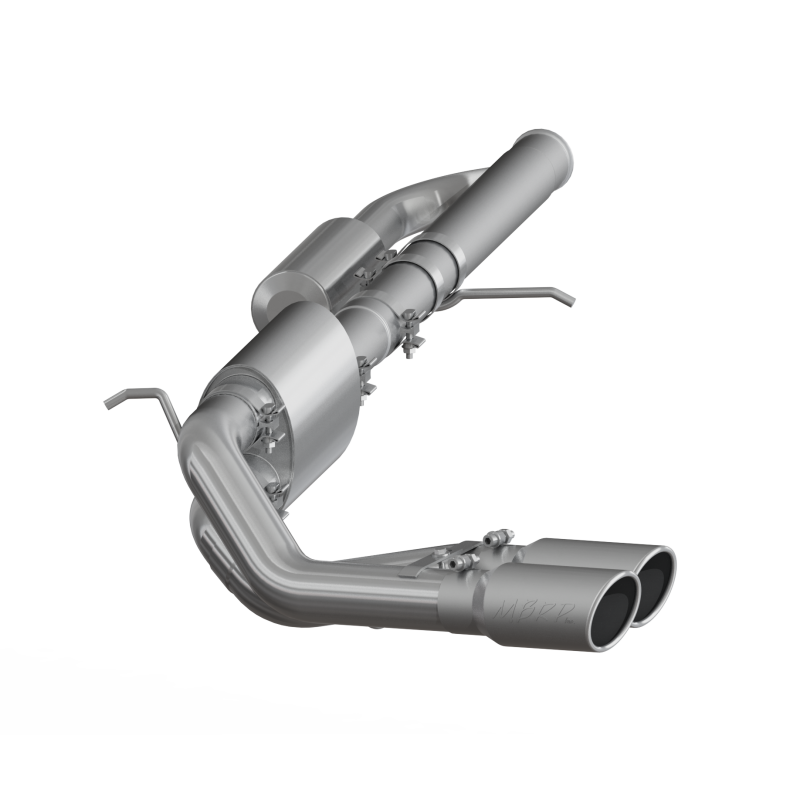 MBRP 09+ Chevrolet Silverado 1500 4.3L 3in Pre-Axle Dual Outlet Cat Back - T409 - Black Ops Auto Works