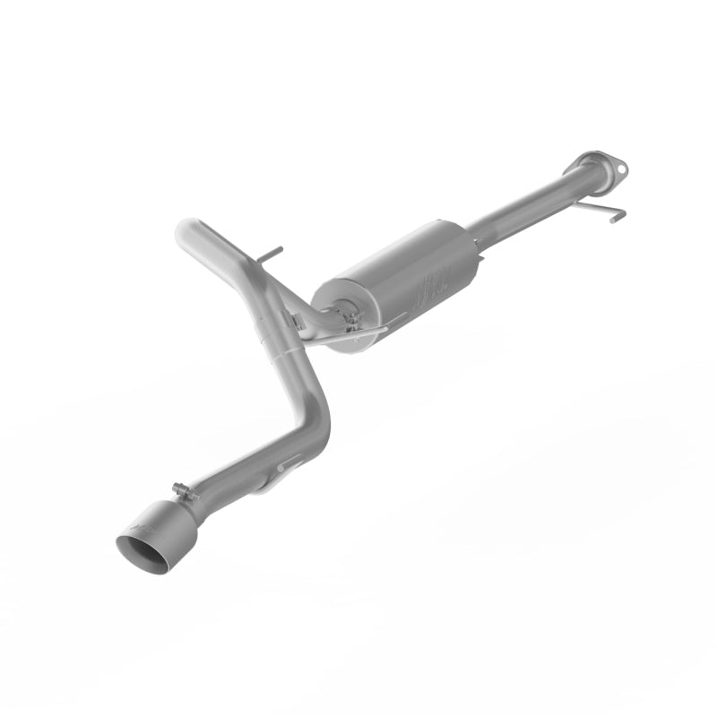 MBRP 10-18 Toyota 4 Runner AL 4in O.D Tip Single Rear Exit 2.5in Cat Back Exhaust - Black Ops Auto Works
