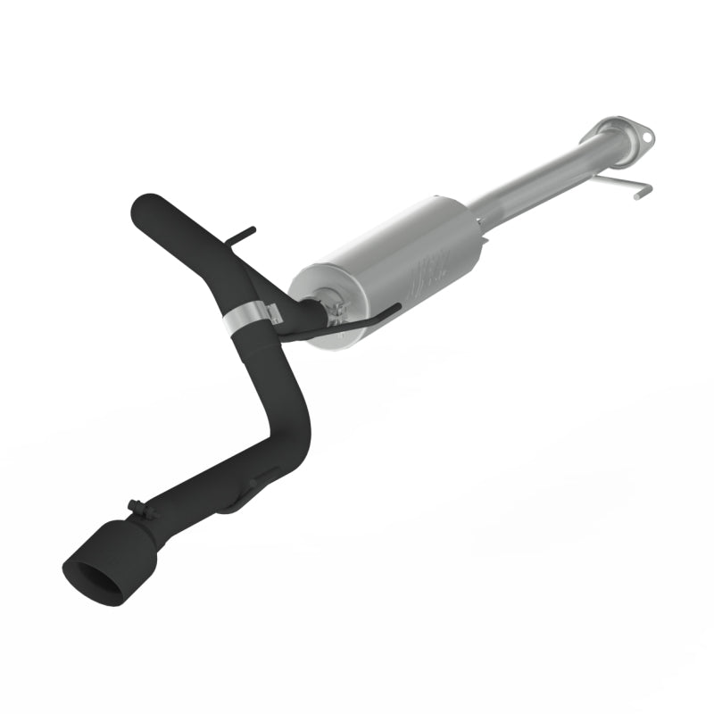 MBRP 10-18 Toyota 4 Runner BLK 4in O.D Tip Single Rear Exit 2.5in Cat Back Exhaust - Black Ops Auto Works