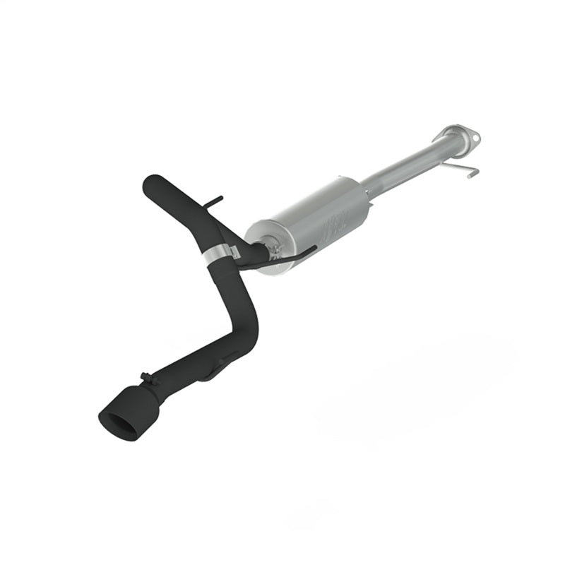 MBRP 10-18 Toyota 4 Runner BLK 4in O.D Tip Single Rear Exit 2.5in Cat Back Exhaust - Black Ops Auto Works
