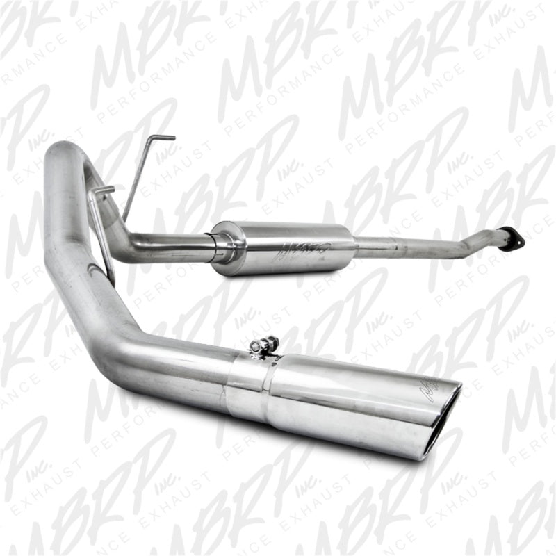 MBRP 11-12 Ford F150 V6 Ecoboost 3in T409 Cat Back Single Side Exit - Black Ops Auto Works