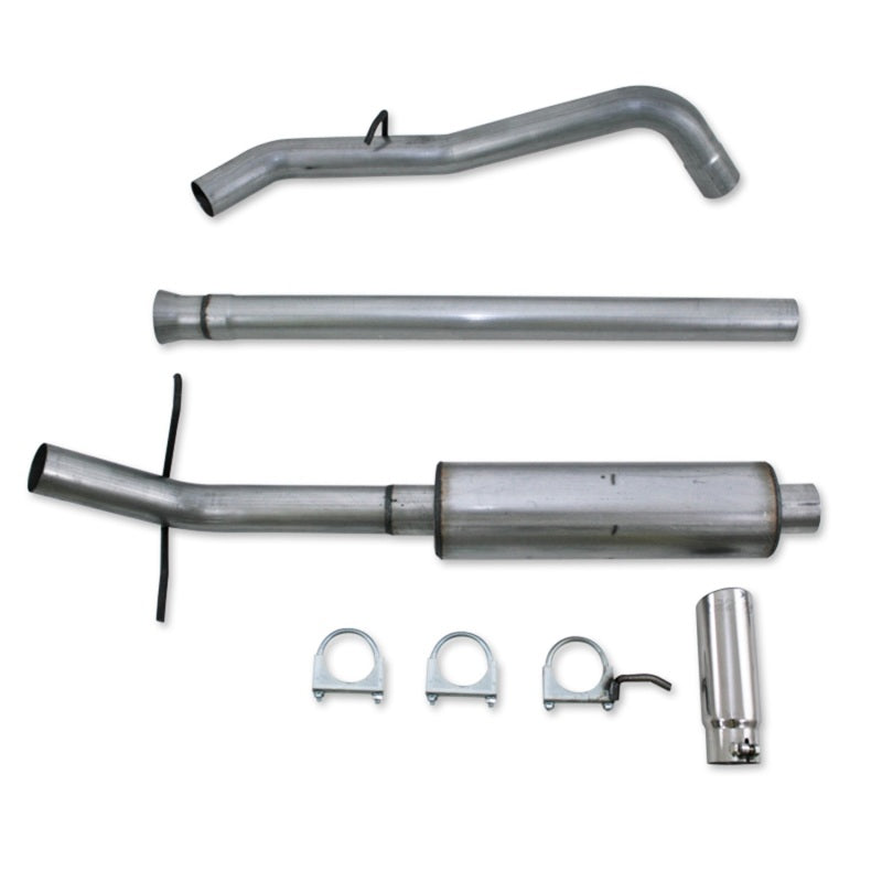 MBRP 11-13 Chevy 1500 Silverado/GMC Sierrai 6.2L V8 3.5in Cat Back Single Side Exhaust AL - Black Ops Auto Works