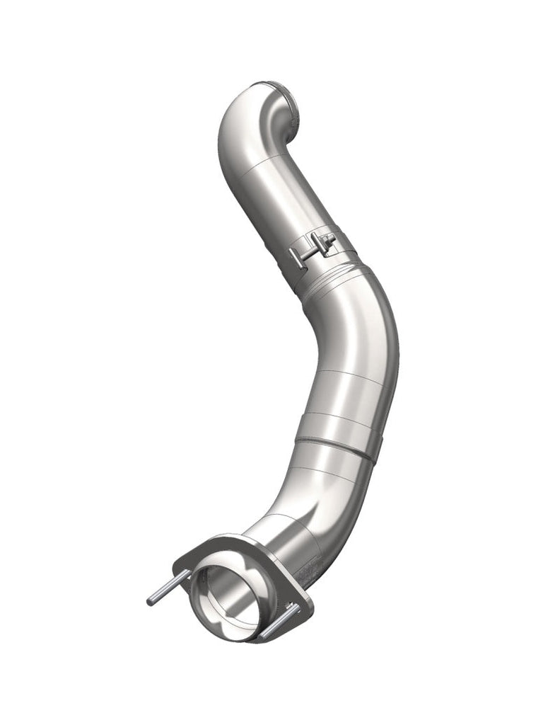 MBRP 11-14 Ford 6.7L Powerstroke 4in Turbo Down-Pipe T409 Aluminized - Black Ops Auto Works