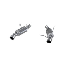 Load image into Gallery viewer, MBRP 11-14 Ford Mustang GT 5.0 3in Dual Muffler Axle Back Split Rear Alum Exhaust System - Black Ops Auto Works