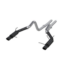 Load image into Gallery viewer, MBRP 11-14 Ford Mustang GT 5.0L 3in Cat Back Dual Split Rear Race Version 4in Tips - Black - Black Ops Auto Works