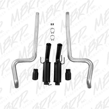 Load image into Gallery viewer, MBRP 11-14 Ford Mustang GT 5.0L 3in Cat Back Dual Split Rear Race Version 4in Tips - Black - Black Ops Auto Works