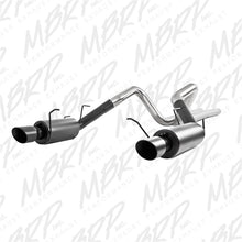Load image into Gallery viewer, MBRP 11-14 Ford Mustang GT 5.0L 3in Cat Back Dual Split Rear Street Version 4in Tips - Black - Black Ops Auto Works