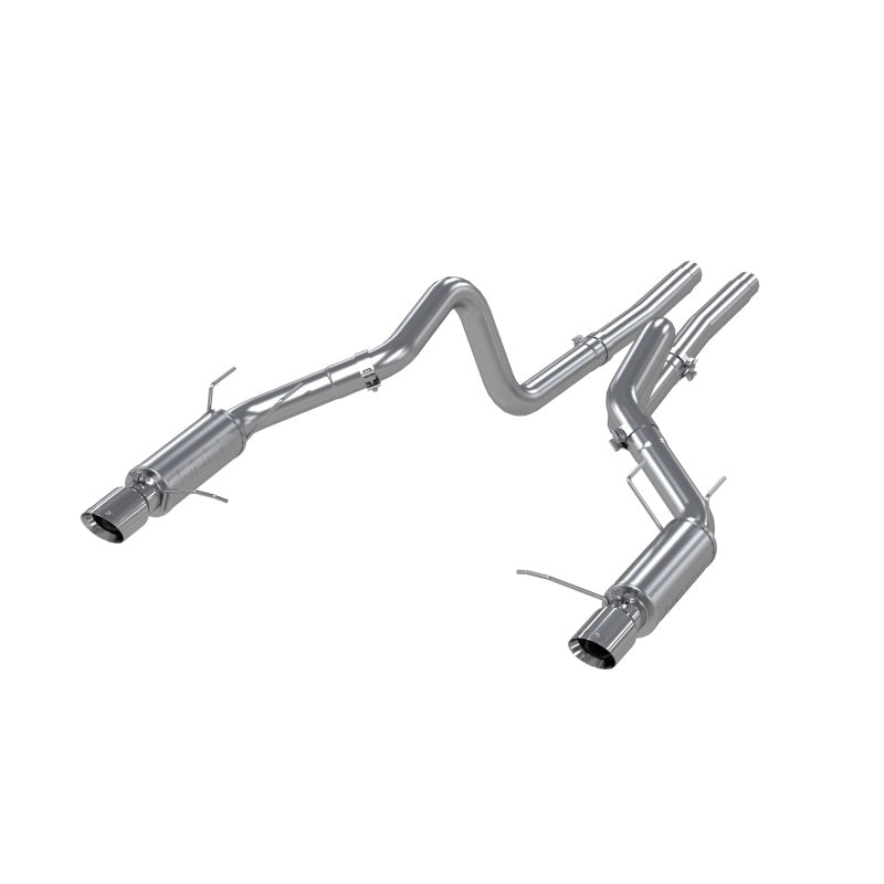 MBRP 11-14 Ford Mustang GT 5.0L Dual Split Rear Race Version AL 3in Cat Back Exhaust System - Black Ops Auto Works