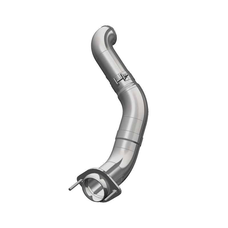 MBRP 11-15 Ford 6.7L Powerstroke (Cab & Chassis Only) 4in Turbo Down-Pipe Aluminized - Black Ops Auto Works