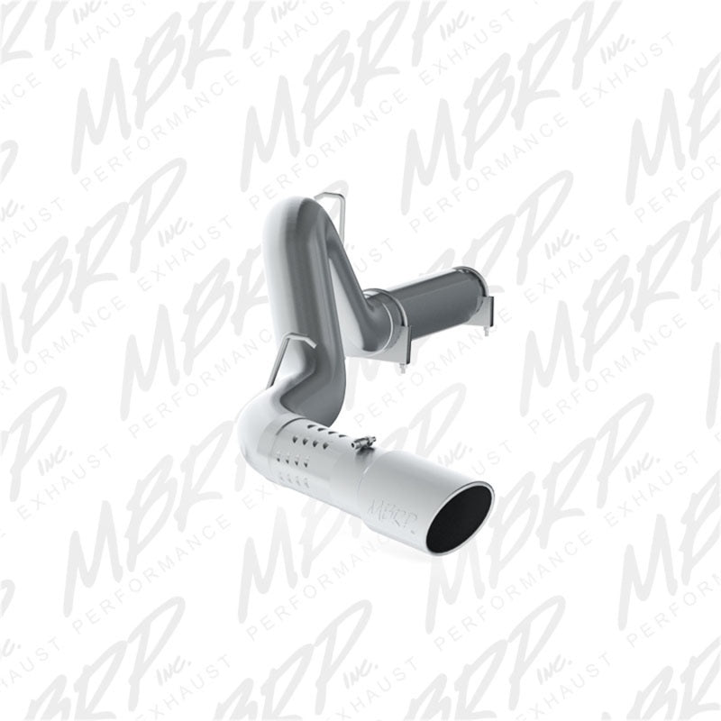 MBRP 11-18 Chevy/GMC 2500/3500 5in Filter Back Single Side T409 Exhaust System - Black Ops Auto Works