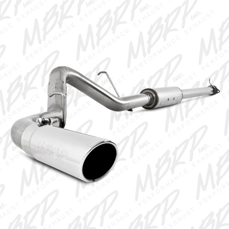 MBRP 11-19 Chevy/GMC 2500HD PU 6.0L V8 Single Side Exit T409 Cat Back Perf Exhaust - Black Ops Auto Works