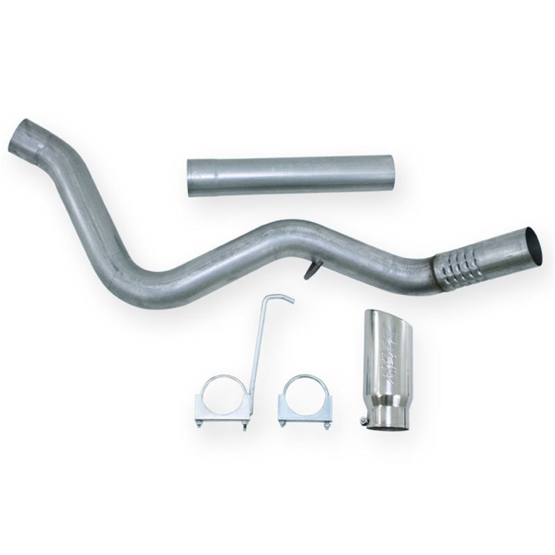 MBRP 11 Chev/GMC 2500/3500 4in Filter Back Single Side Aluminum Exhaust System - Black Ops Auto Works