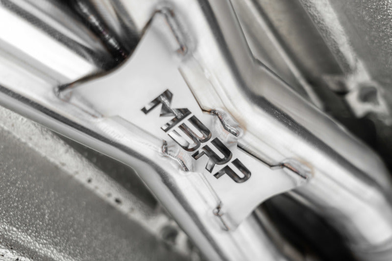 MBRP 12-21 Ferrari 812SF/812GTS/F12 6.3L/ 6.5L 3in Resonator Delete X-Pipe - T304 - Black Ops Auto Works