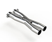 Load image into Gallery viewer, MBRP 12-21 Ferrari 812SF/812GTS/F12 6.3L/ 6.5L 3in Resonator Delete X-Pipe - T304 - Black Ops Auto Works