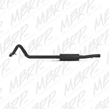 Load image into Gallery viewer, MBRP 12 Jeep Wrangler/Rubicon 3.6L V6 Cat Back Single Rear Exit Off-Road Black Exhaust - Black Ops Auto Works