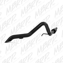 Load image into Gallery viewer, MBRP 12 Jeep Wrangler/Rubicon 3.6L V6 Cat Back Single Rear Exit Off-Road Black Exhaust - Black Ops Auto Works
