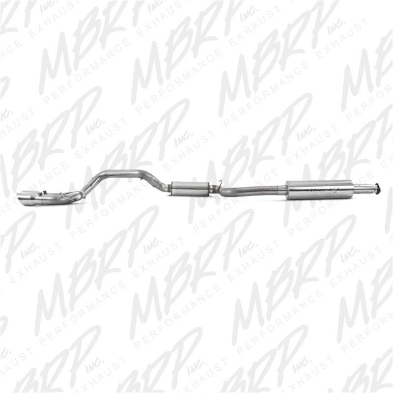 MBRP 13-14 Ford Focus ST 2.0L EcoBoost Dual Center Outlet T409 3in Cat Back - Black Ops Auto Works