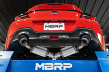 Load image into Gallery viewer, MBRP 13-16 Subaru BRZ 2.0L/ 2.4L 3in Dual Split Rear Cat Back w/Burnt End Tips- T304 - Black Ops Auto Works