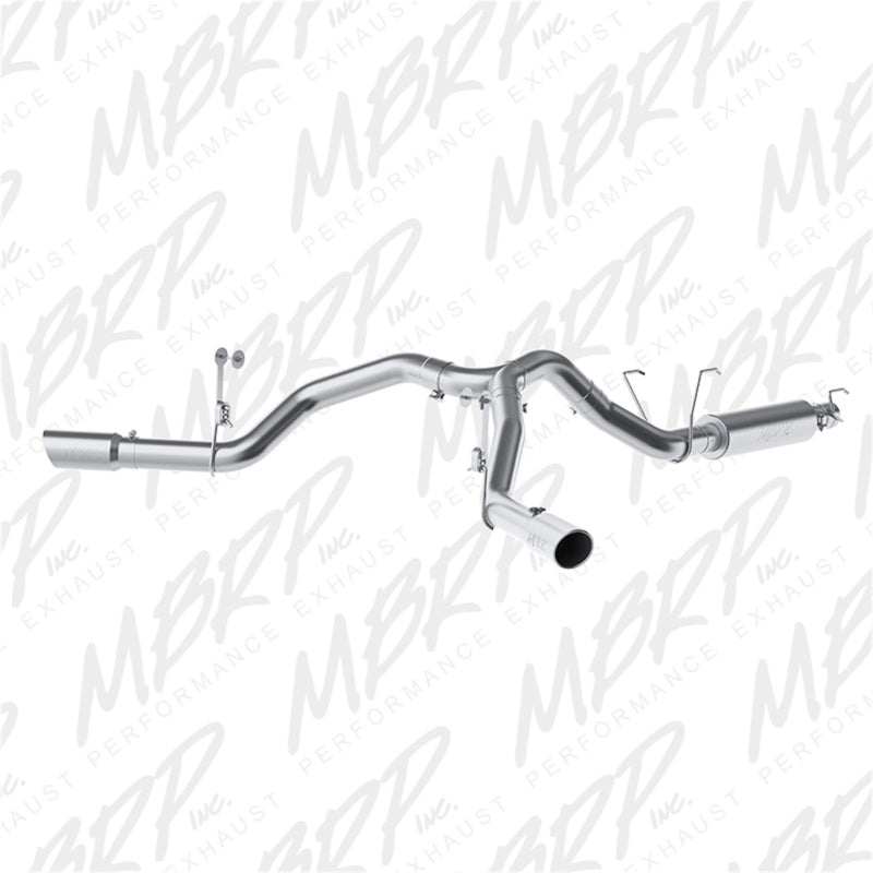 MBRP 14-16 Ram 2500 6.4L 4in AL Dual Side Split Outlet Cat Back Exhaust - Black Ops Auto Works