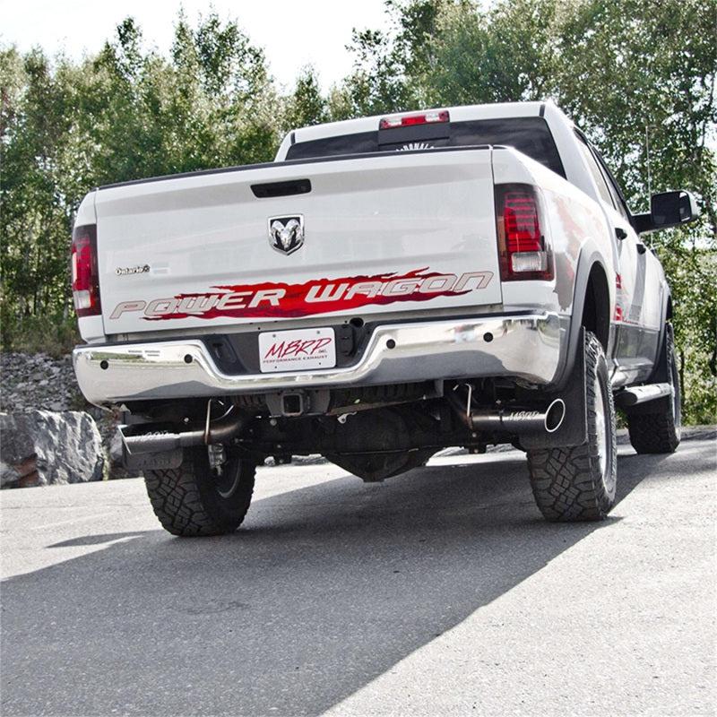 MBRP 14-16 Ram 2500 6.4L 4in AL Dual Side Split Outlet Cat Back Exhaust - Black Ops Auto Works
