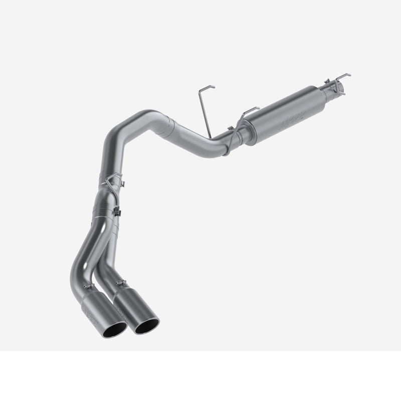 MBRP 14-16 Ram 2500/3500 6.4L 4in 409 SS Single Side Dual Outlet Cat Back Exhaust - Black Ops Auto Works