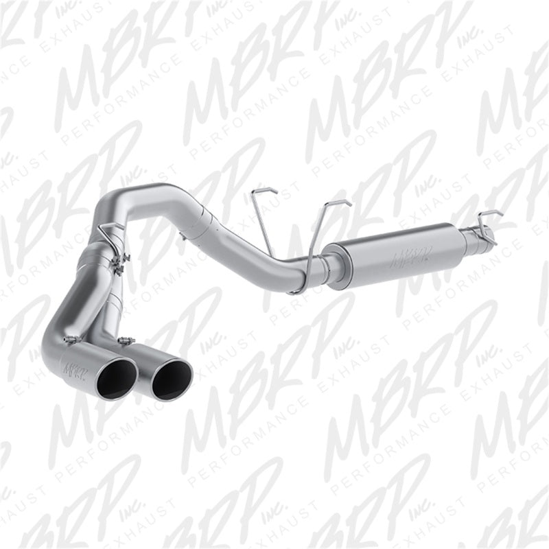 MBRP 14-16 Ram 2500/3500 6.4L 4in 409 SS Single Side Dual Outlet Cat Back Exhaust - Black Ops Auto Works