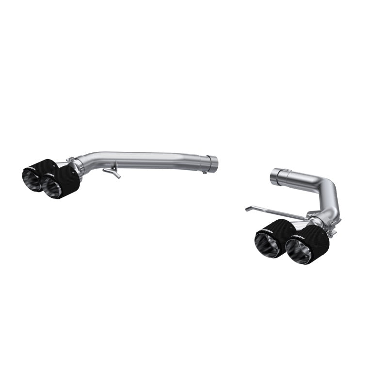 MBRP 14-17 Audi SQ5 3.0T Dual Rear Exit Axle Back w/ Quad Carbon Fiber Tips - T304 - Black Ops Auto Works