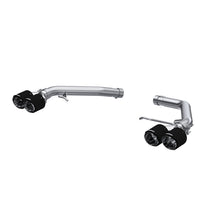 Load image into Gallery viewer, MBRP 14-17 Audi SQ5 3.0T Dual Rear Exit Axle Back w/ Quad Carbon Fiber Tips - T304 - Black Ops Auto Works