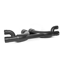 Load image into Gallery viewer, MBRP 14-15 Porsche GT3/GT3RS 3in Center Muffler Bypass 4in Tips - Black Coated - Black Ops Auto Works