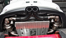 Load image into Gallery viewer, MBRP 14-15 Porsche GT3/GT3RS 3in Center Muffler Bypass 4in Tips - Black Coated - Black Ops Auto Works