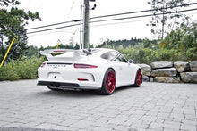 Load image into Gallery viewer, MBRP 14-15 Porsche GT3/GT3RS 3in Center Muffler Bypass 4in Tips - Black Coated - Black Ops Auto Works