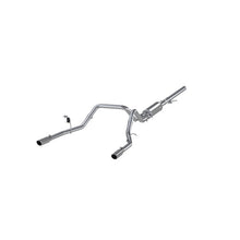 Load image into Gallery viewer, MBRP 14 Chevy/GMC 1500 Silverado/Sierra 4.3L V6/5.3L V8 Dual Split Rear T409 3in Cat Back Exhaust - Black Ops Auto Works