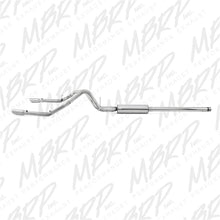 Load image into Gallery viewer, MBRP 14 Chevy/GMC 1500 Silverado/Sierra 4.3L V6/5.3L V8 Dual Split Rear T409 3in Cat Back Exhaust - Black Ops Auto Works