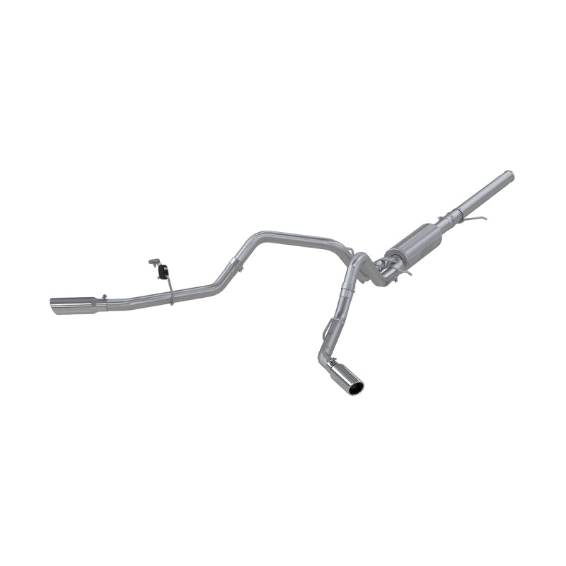 MBRP 14 Chevy/GMC 1500 Silverado/Sierra 4.3L V6/5.3L V8 Dual Split Side T409 3in Cat Back Exhaust - Black Ops Auto Works