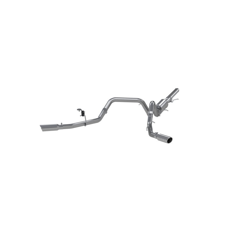 MBRP 14 Chevy/GMC 1500 Silverado/Sierra 4.3L V6/5.3L V8 Dual Split Side T409 3in Cat Back Exhaust - Black Ops Auto Works