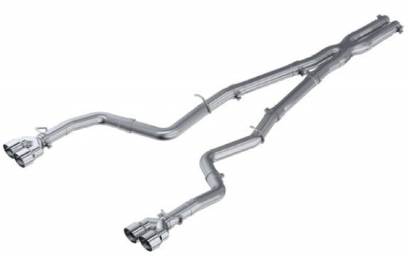MBRP 15-16 Dodge Challenger 5.7L HEMI Cat Back Dual Split Rear - Black Ops Auto Works